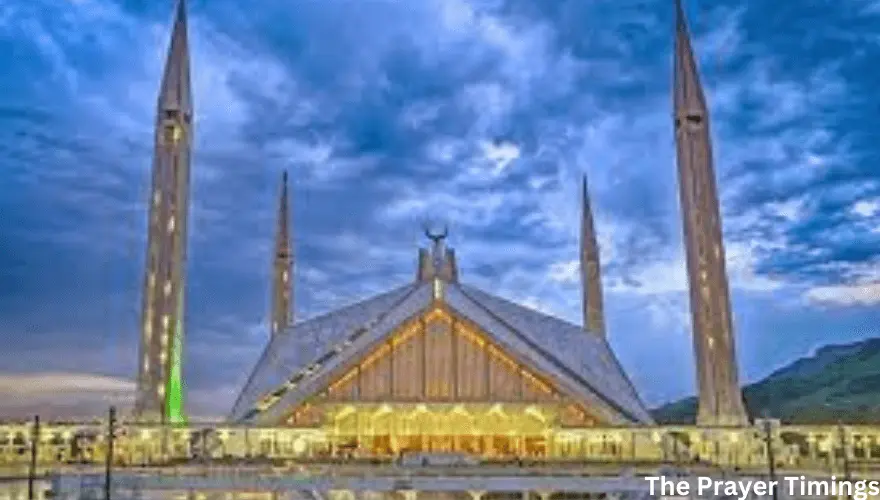 Prayer Timings In Islamabad