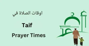 Taif Prayer Times